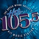 Hits 105.5 - WMVR-FM logo