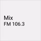 Mix 106.3 FM logo