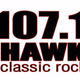 Logo de 107.1 The Hawk - KDBX