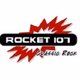 Logo de Rocket 107 - KRQT