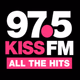 Logo de 97.5 KISS FM - KOLW