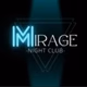 Logo de retro mirage