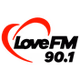 Love FM 90.1 - XHUA logo