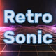 RetroSonic Rare 80s logo