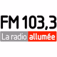 Logo de FM 103.3 - CHAA-FM