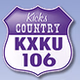 Kicks Country - KXKU logo