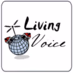 The Living Voice logo