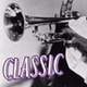 Classic film noir jazz old hollywood Radio logo