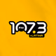 Latina 107.3 FM logo