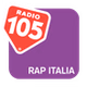 Radio 105 - 105 Rap Italia logo