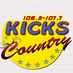 Kicks Country - WHKX logo
