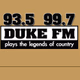 Logo de 93.5 & 99.7 Duke FM - WDKF