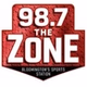 98-7 The Zone - WWZN logo