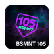 Logo de Radio 105 - BSMNT 105