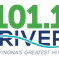 101.1 The River - KRIV-FM logo