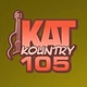 Kat Kountry 105 - KRFO-FM logo