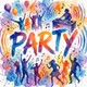 Logo de HIT FM - Party