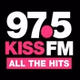 97.5 KISS FM - KOLW logo