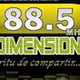FM Dimension 88.5 logo