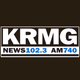 Logo de News102.3 FM & AM740 KRMG - KRMG-FM
