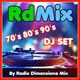 Logo de RDMIX DJSET 70s 80s 90s