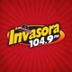 Logo de La Invasora 104.9 FM - XHMC
