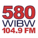 Logo de WIBW 580 104.9 - WIBW