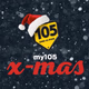 Logo de my105 - X-mas