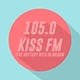 KISS 105 FM Medan logo