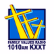 Family Values Radio 1010 - KXXT logo