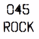 045 Rock logo