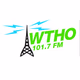 Logo de WTHO 101.7 FM - WTHO-FM