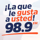La que le Gusta a Usted 98.9 FM - XHDU logo