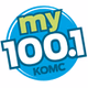 My 100.1 - KOMC-FM logo