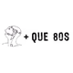Logo de + Que 80s