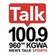 Talk 100.9 KGWA - KGWA logo