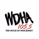 105.5 WDHA  - WDHA-FM logo