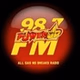 98.7FM PowerUp logo