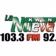 La Nueva 103.3 Y 92.1 FM - K221BI logo
