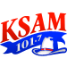 Logo de KSAM 101.7 - KSAM-FM