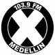 La X Medellín logo