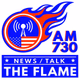 Logo de AM 760 & AM 730 The Flame - KQPN