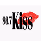 Logo de 98.7 Kiss - WBHK
