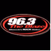 96.3 The Blaze - KBAZ logo