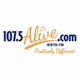 107.5 Alive FM - WBYN-FM logo