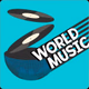 Logo de 100FM רדיוס - World Music
