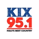 Kix 95.1 - KIXK logo