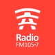 Radio A 105.7 logo