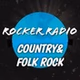 Rocker Radio Country Folk Rock logo