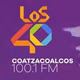 Logo de Los 40 Coatzacoalcos - XHNE